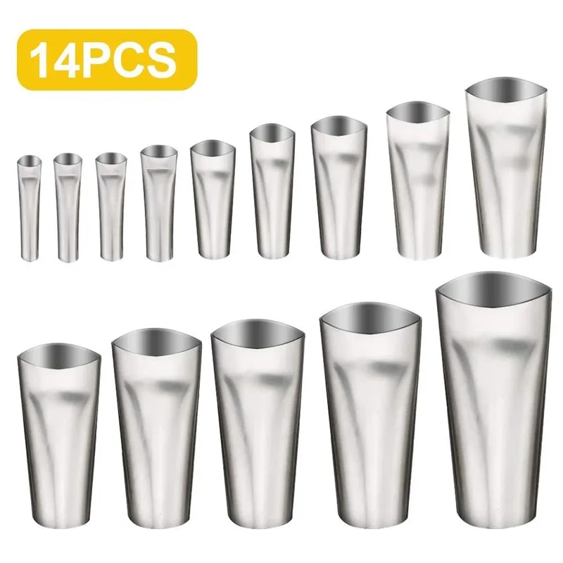 Caulking Nozzles 14 Pcs Stainless Steel Sealant Caulking Finishing Nozzle for Kitchen Bathroom Window Sink Joint(Silver)
Caulking Nozzles 14 Pcs Stainless Steel Sealant Caulking Finishing Nozzle for Kitchen Bathroom Window Sink Joint(Silver)