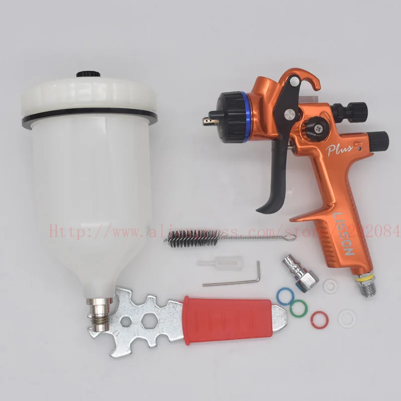 HVLP Spray Gun with 1.3mm Nozzle and 600cc Paint mixing cup Suitable for water-based spraying Varnish sprayer car paint spraying
HVLP Spray Gun with 1.3mm Nozzle and 600cc Paint mixing cup Suitable for water-based spraying Varnish sprayer car paint spraying