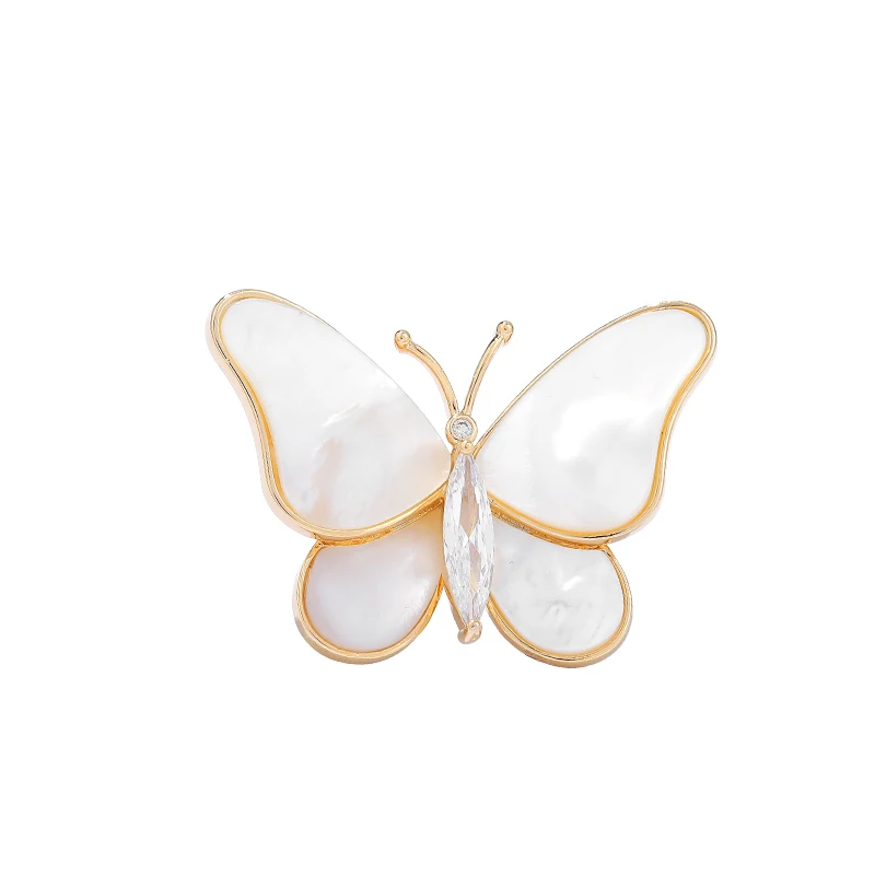 Natural shell butterfly brooches upscale female ginkgo biloba luxury temperament joker coat suits pin accessories
Natural shell butterfly brooches upscale female ginkgo biloba luxury temperament joker coat suits pin accessories