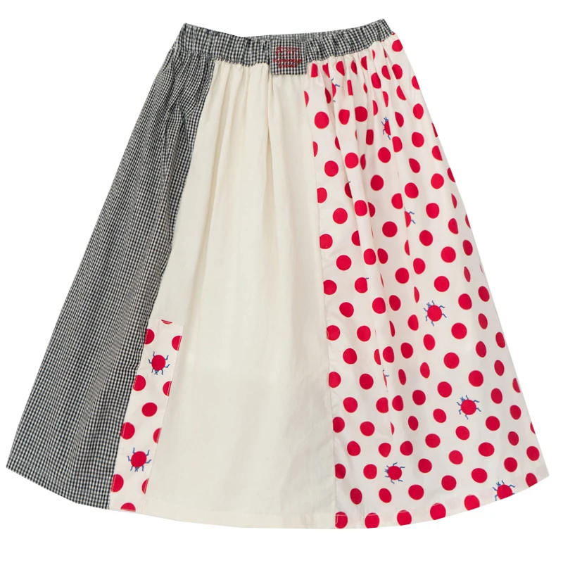 Polka Dot Graphic Print High Waist Casual Women Knee Length Skirts 2021 Summer Preppy Korean Fashion Ladies Patchwork Bottom
Polka Dot Graphic Print High Waist Casual Women Knee Length Skirts 2021 Summer Preppy Korean Fashion Ladies Patchwork Bottom