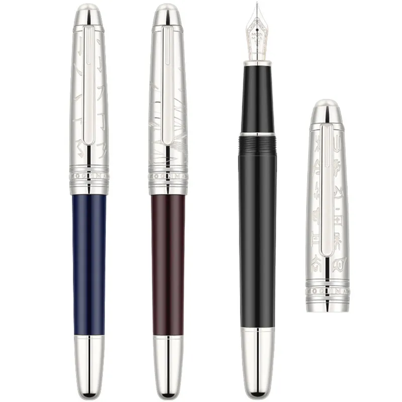 Fountain Pen Medium EF Nib School Office Name Retro Business Fine Ink Pens Gift Stationery With Gift Box
Fountain Pen Medium EF Nib School Office Name Retro Business Fine Ink Pens Gift Stationery With Gift Box