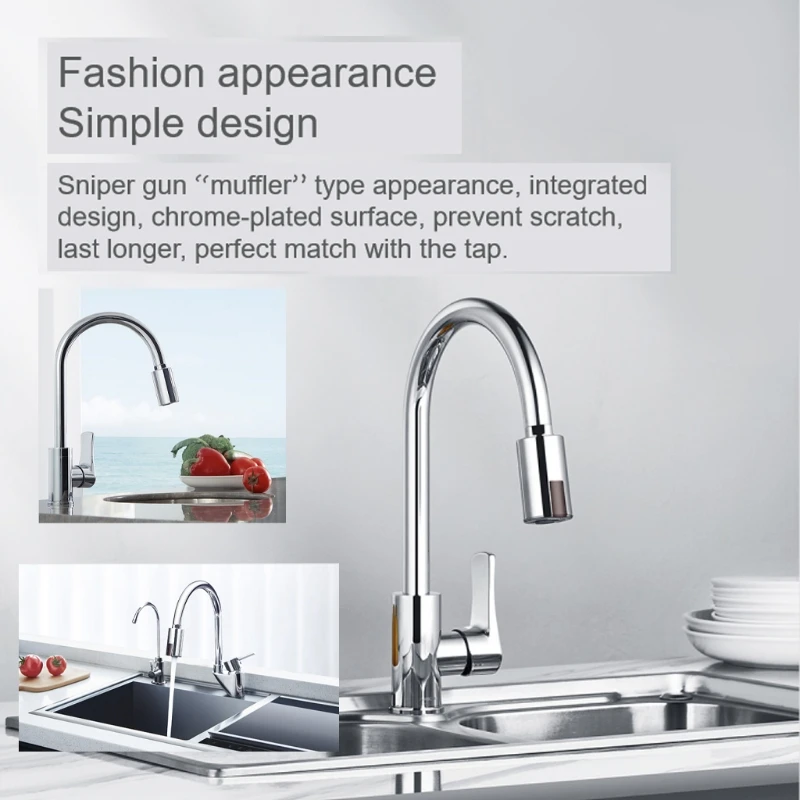 Intelligent Touchless Faucet Infrared Sensor Adapter Sink Water Saving Automatic Faucets Nozzle Adapter for Kitchen Bathroom
Intelligent Touchless Faucet Infrared Sensor Adapter Sink Water Saving Automatic Faucets Nozzle Adapter for Kitchen Bathroom