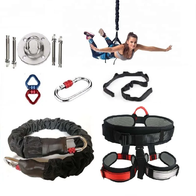 Anti-Gravity Yoga Exercise Equipment 4D Bungee Dance Training Workout Trainer Gym Fitness Pro Resistance Band
Anti-Gravity Yoga Exercise Equipment 4D Bungee Dance Training Workout Trainer Gym Fitness Pro Resistance Band