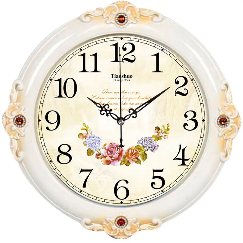 Quartz Clock Mute Clocks Living Room Wall Clock Bedroom Wall Clock Simple European Style Wall Clock Wall Watch Creative Clock 
Quartz Clock Mute Clocks Living Room Wall Clock Bedroom Wall Clock Simple European Style Wall Clock Wall Watch Creative Clock