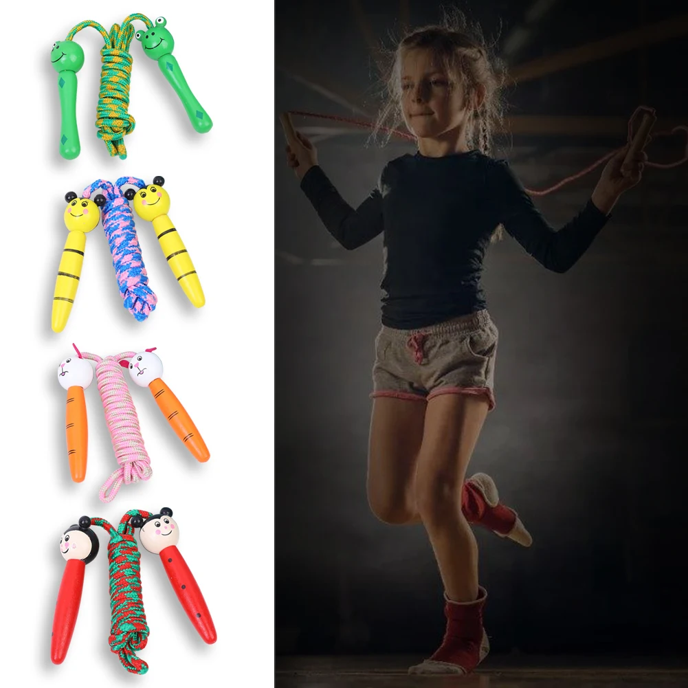 Skipping Rope with Wooden Handles Braided Tangle-Free Cable, 6.6ft Skipping Rope for Fun and Fitness
Skipping Rope with Wooden Handles Braided Tangle-Free Cable, 6.6ft Skipping Rope for Fun and Fitness