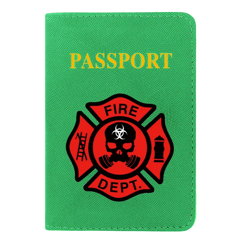 Personality Passport Cover Leather Men Women Fire Dept. Skull ID Organizer Card Passport Holder Case
Personality Passport Cover Leather Men Women Fire Dept. Skull ID Organizer Card Passport Holder Case