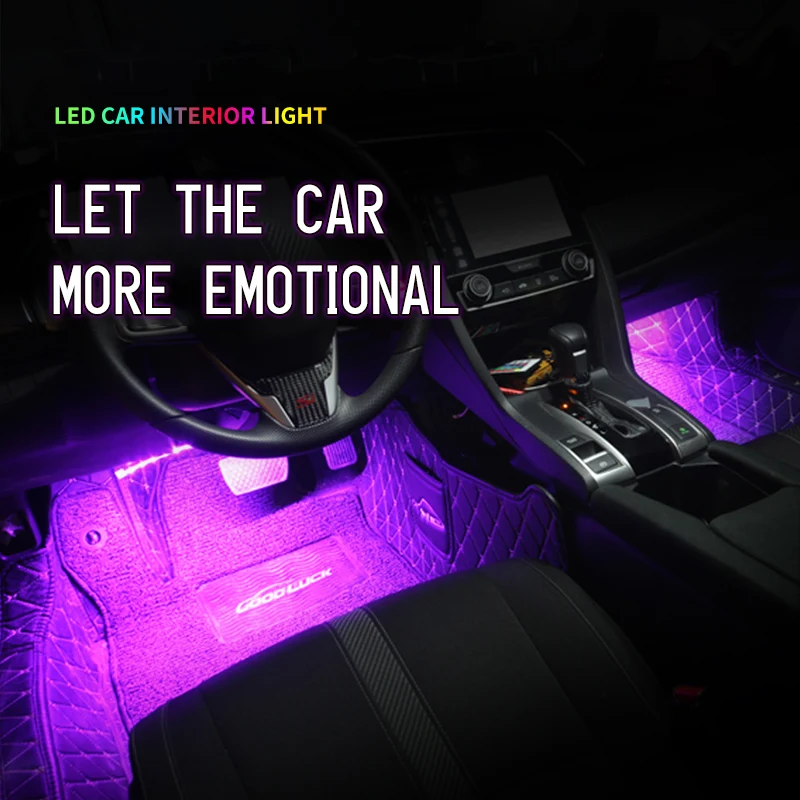 Car Interior LED Decorative Light Bar Ambient Foot Lamp With Cigarette Lighter atmosphere lights Backlight 12v Auto Accessorie
Car Interior LED Decorative Light Bar Ambient Foot Lamp With Cigarette Lighter atmosphere lights Backlight 12v Auto Accessorie