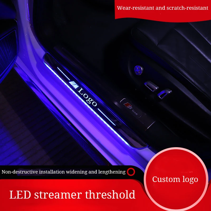LED Door Sill Moving Scuff Plate Acrylic Door Sill Car Welcome Light Sticker Accessories LED Car Pedal Scuff Plate Customized
LED Door Sill Moving Scuff Plate Acrylic Door Sill Car Welcome Light Sticker Accessories LED Car Pedal Scuff Plate Customized