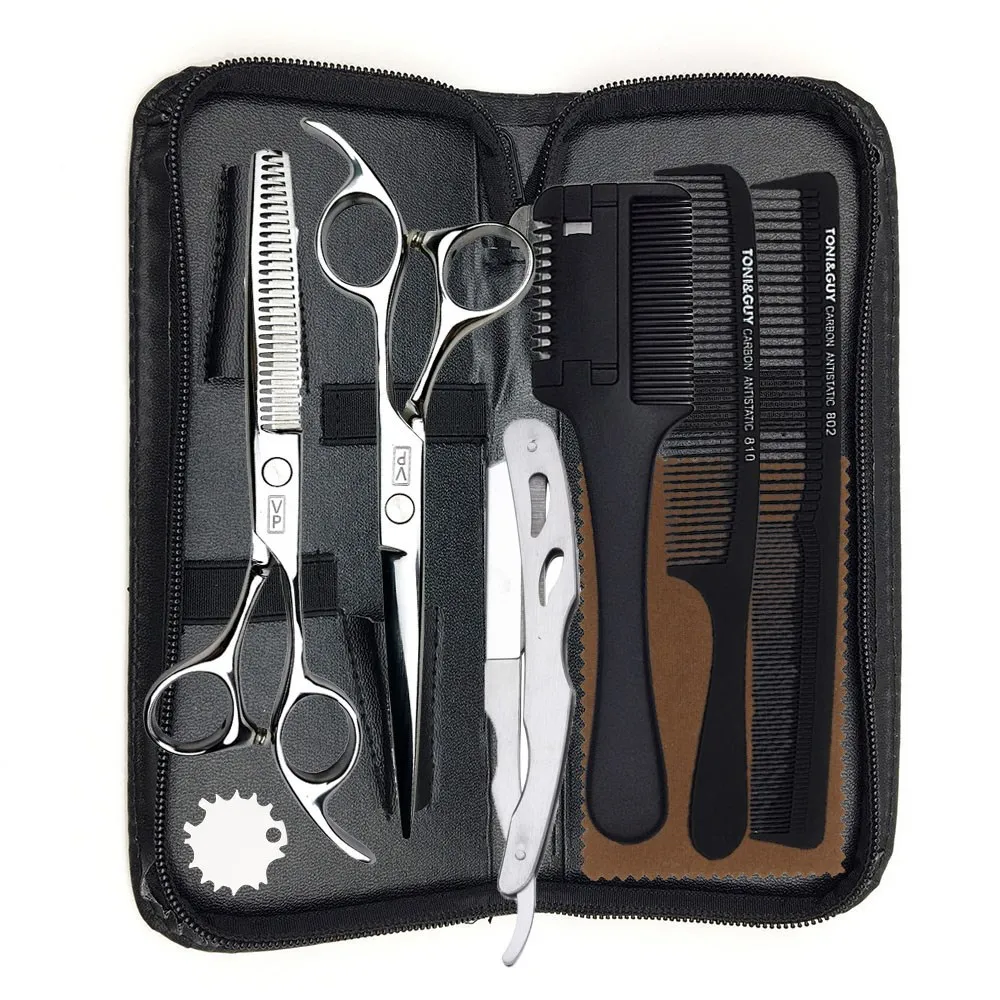 6'' JP 440C Professional Hairdressing Scissors Kit Salon Hair Scissors Cut Thin Hair Razor Comb Styling Tools Set
6'' JP 440C Professional Hairdressing Scissors Kit Salon Hair Scissors Cut Thin Hair Razor Comb Styling Tools Set