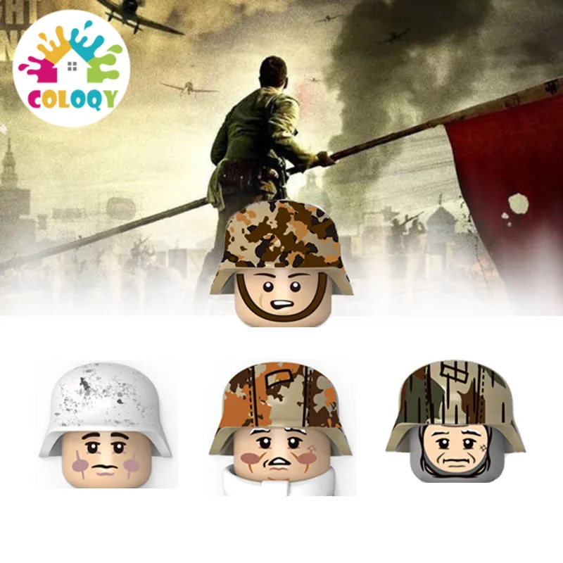 COLOQY Toys WW2 Soldiers War Minifigures Blocks Toys Weapons Accessories Action Figure Toys Figurine Bricks US Toys Kids Gift
COLOQY Toys WW2 Soldiers War Minifigures Blocks Toys Weapons Accessories Action Figure Toys Figurine Bricks US Toys Kids Gift