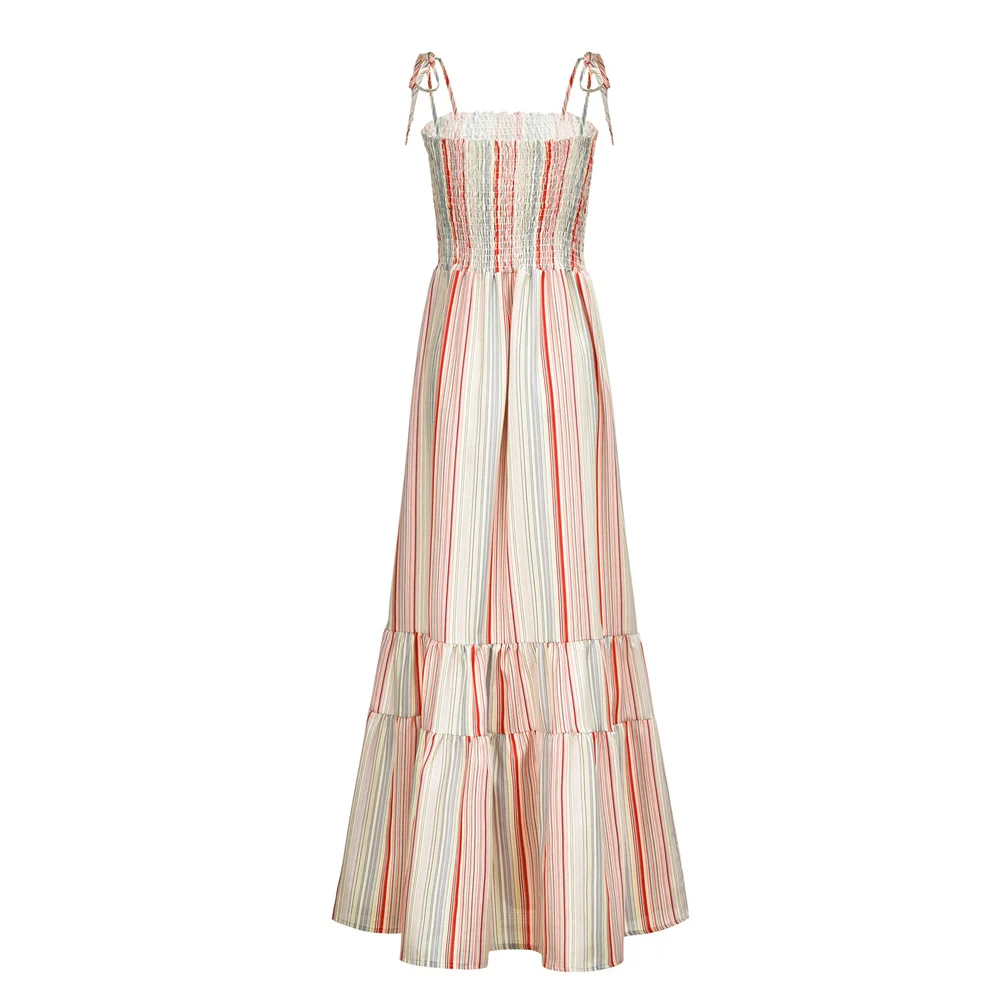 Women's Bohemian Halter Sleeveless Summer Floral Print Off Shoulder Sundress Spaghetti Strap Beach High Waist Long Maxi Dresses
Women's Bohemian Halter Sleeveless Summer Floral Print Off Shoulder Sundress Spaghetti Strap Beach High Waist Long Maxi Dresses