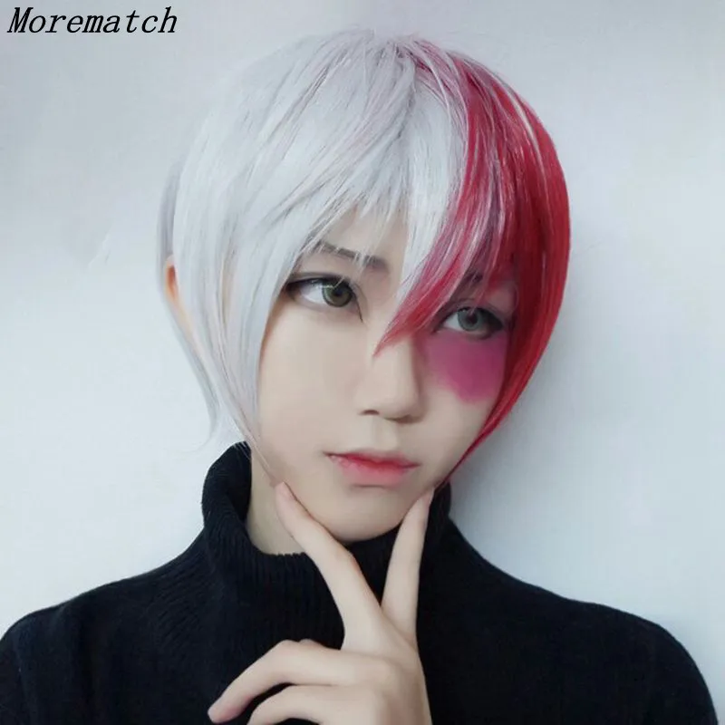 Morematch мой герой Академия Boku no Hiro Akademia шото Тодороки Shouto белый и красный парик для косплея + шапочка для парика
Morematch мой герой Академия Boku no Hiro Akademia шото Тодороки Shouto белый и красный парик для косплея + шапочка для парика