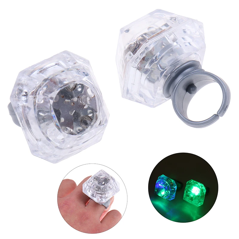 1pc LED Flashing Light Up Glowing Finger Ring Toys Christmas New Year Party Favor Gifts Toys for Children funny gifts
1pc LED Flashing Light Up Glowing Finger Ring Toys Christmas New Year Party Favor Gifts Toys for Children funny gifts