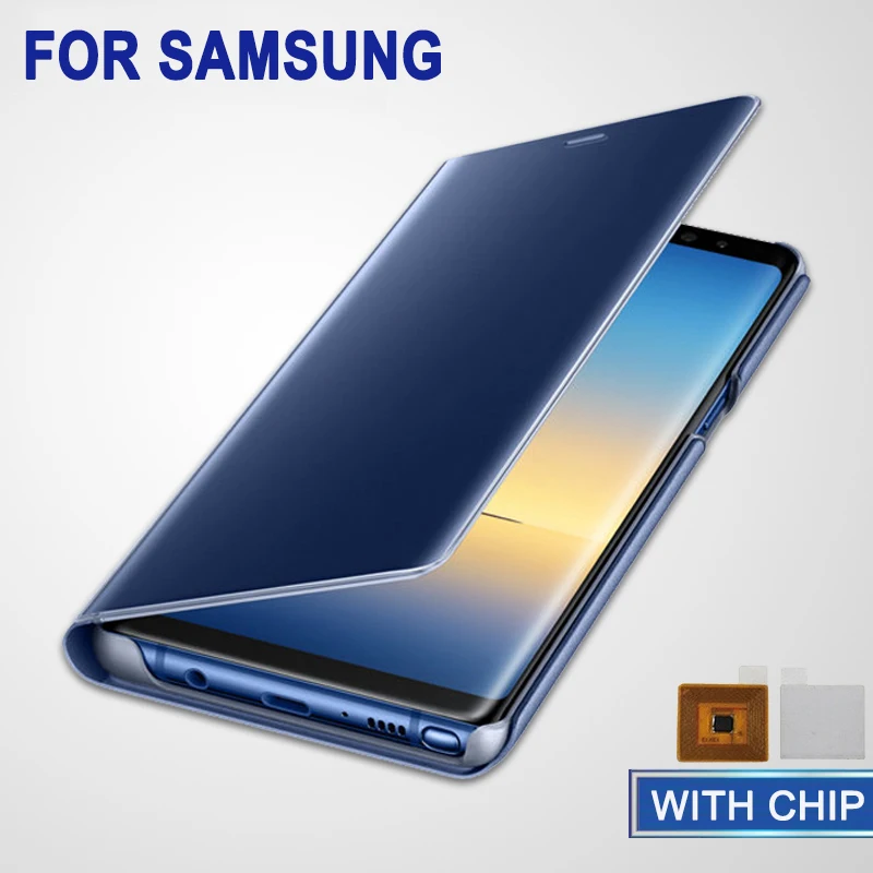 Чехол-книжка для Samsung Galaxy Note 20, 10, 9, 8, 5 Pro, S8, S9, S10, S20, S7, S6 Edge Plus, зеркальный с умным чипом
Чехол-книжка для Samsung Galaxy Note 20, 10, 9, 8, 5 Pro, S8, S9, S10, S20, S7, S6 Edge Plus, зеркальный с умным чипом