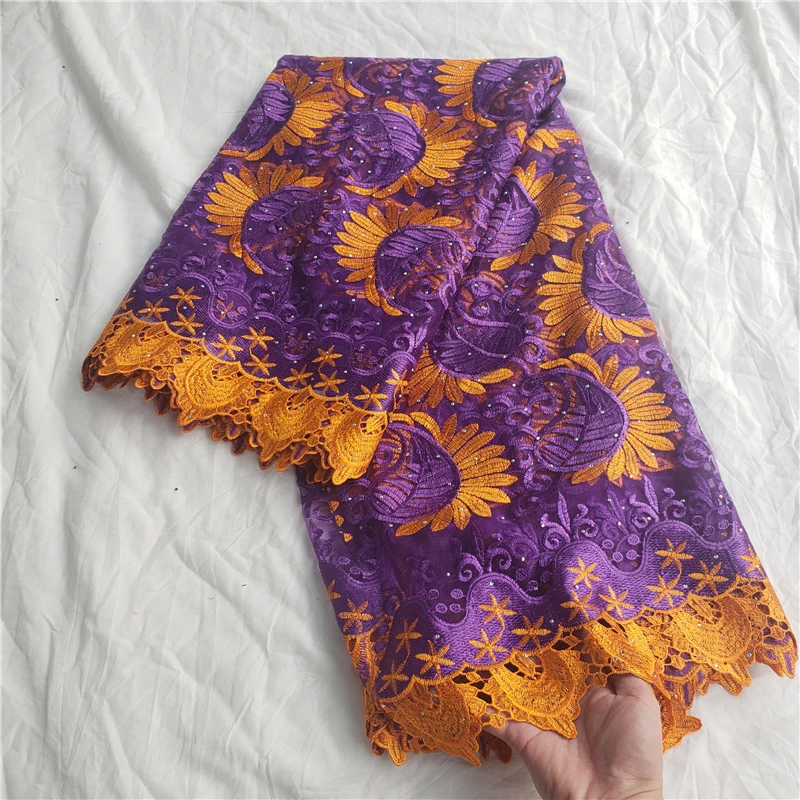 2021Latest Classic Purple with Orange Fabric High Quality African French Tulle Lace with Stones lace For Wedding Dress NN398_V
2021Latest Classic Purple with Orange Fabric High Quality African French Tulle Lace with Stones lace For Wedding Dress NN398_V