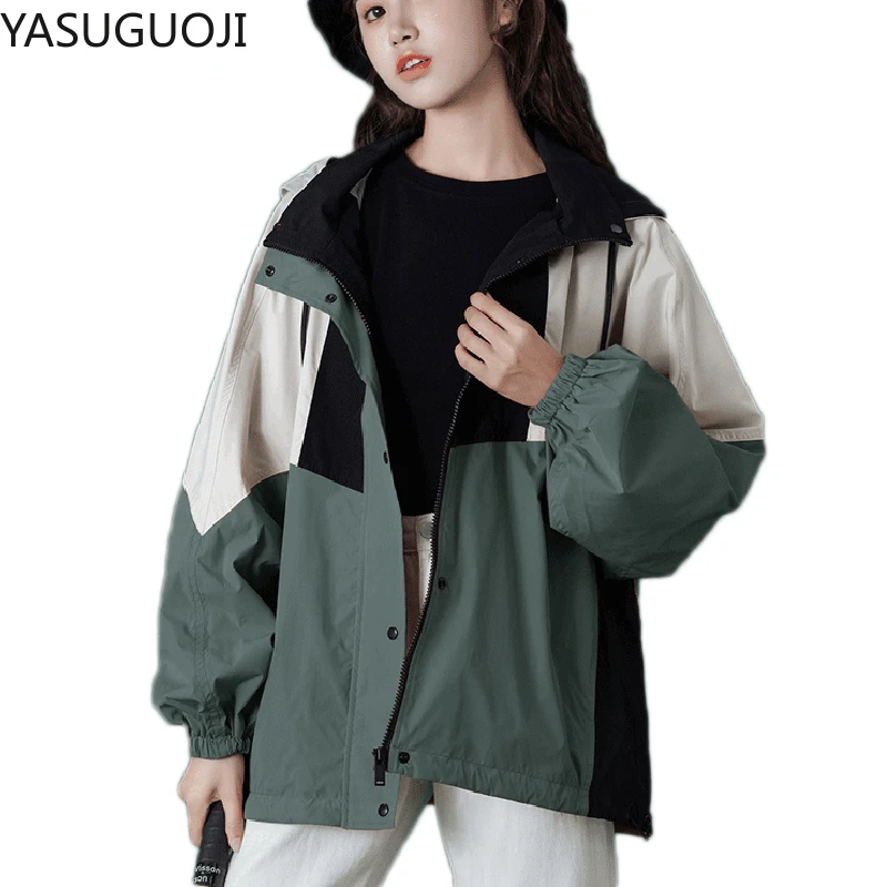 YASUGUOJI Tooling Jacket Women's Spring and Autumn 2020 New All-match Korean-Style Retro Hong Kong-Style Loose Student Fashion
YASUGUOJI Tooling Jacket Women's Spring and Autumn 2020 New All-match Korean-Style Retro Hong Kong-Style Loose Student Fashion