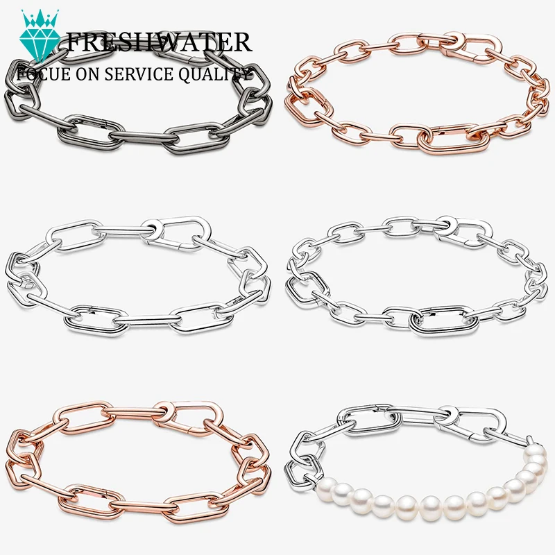 Christmas Pandoras Bracelets For Women Couple Charm Tennis Natural Pearls Bracelet Luxury Original Silver 925 Fine Jewelry
Christmas Pandoras Bracelets For Women Couple Charm Tennis Natural Pearls Bracelet Luxury Original Silver 925 Fine Jewelry