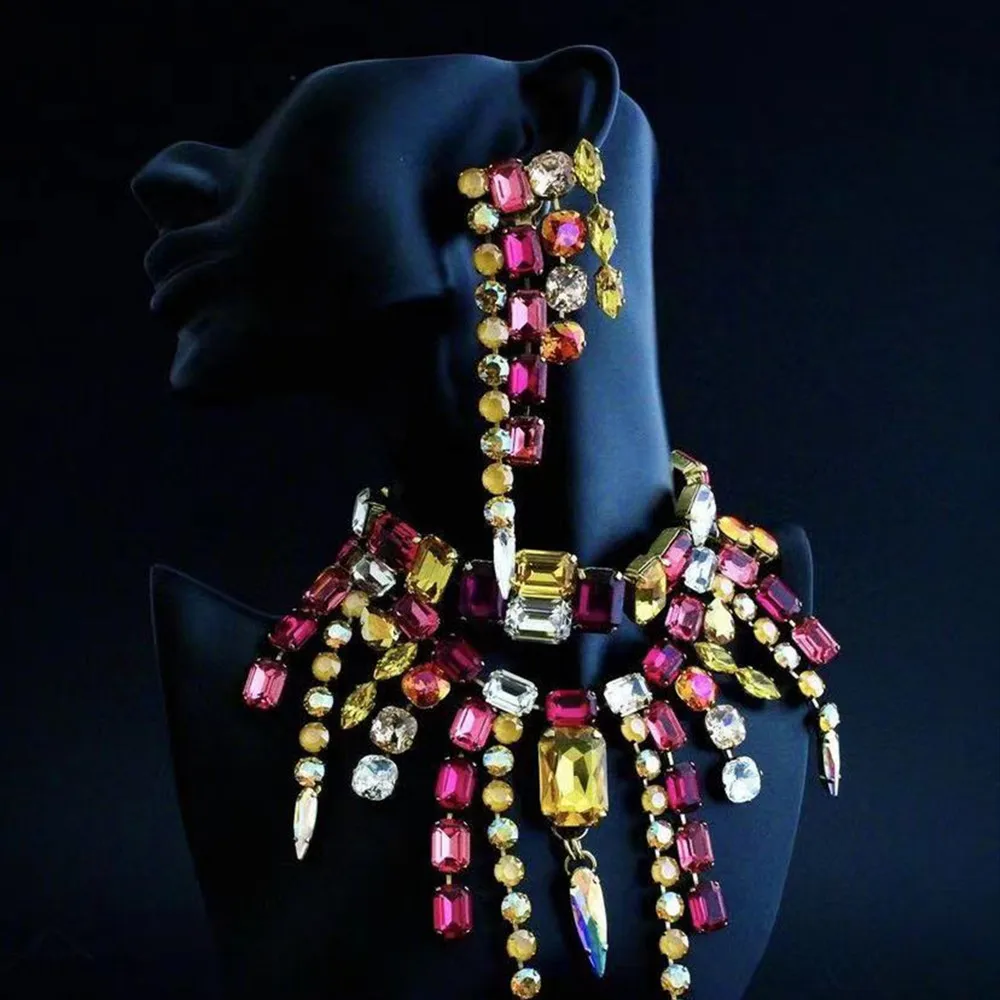 Colorful Rhinestone Multiple Rows Big Square Hanging Earrings Party Jewelry for Women Crystal Long Water Drop Dangle Earrings
Colorful Rhinestone Multiple Rows Big Square Hanging Earrings Party Jewelry for Women Crystal Long Water Drop Dangle Earrings