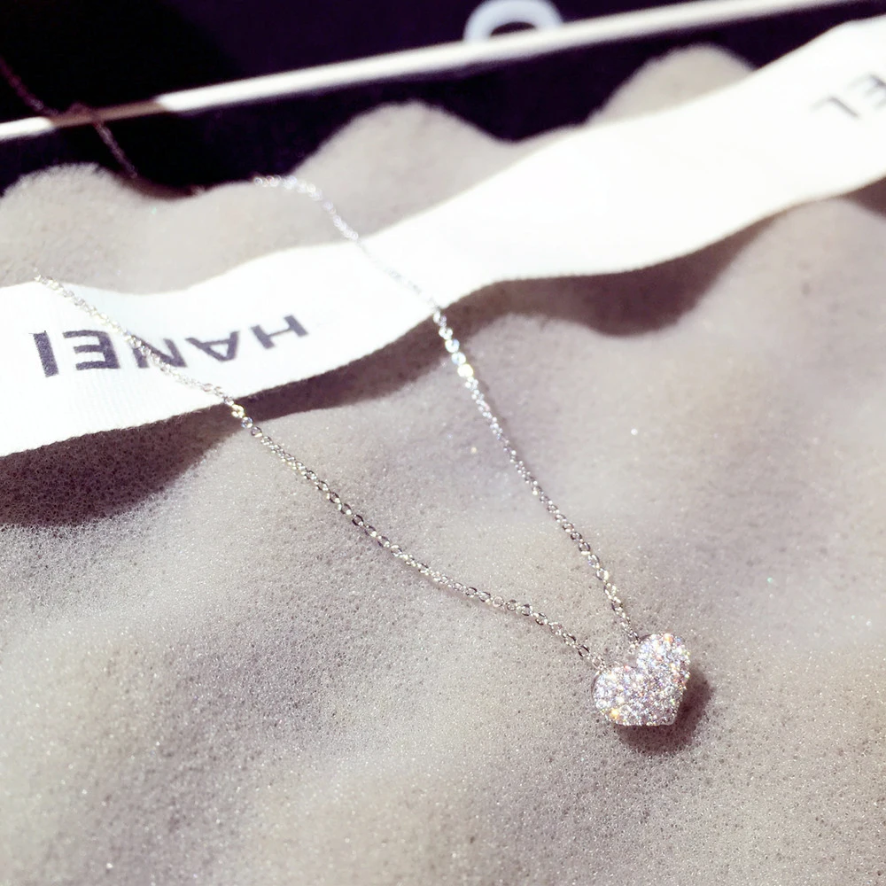 2021 Luxury Bling AAAZircon Love Heart Shape Necklace High Quality Exquisite Feminia Women Choker Wedding Bridal Jewelry Pendant
2021 Luxury Bling AAAZircon Love Heart Shape Necklace High Quality Exquisite Feminia Women Choker Wedding Bridal Jewelry Pendant