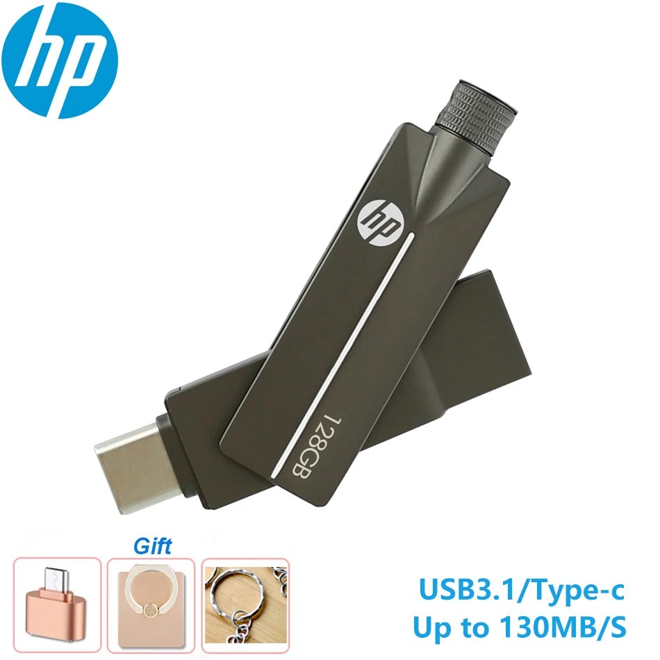 USB флеш-накопитель HP X5200M, USB Type-c OTG, 128 ГБ, 64 ГБ, 32 ГБ, USB флешка для устройств Type-C, оригинал
USB флеш-накопитель HP X5200M, USB Type-c OTG, 128 ГБ, 64 ГБ, 32 ГБ, USB флешка для устройств Type-C, оригинал