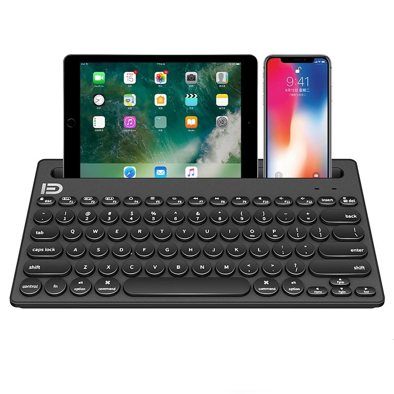 Многофункциональная Bluetooth клавиатура для Ipad Iphone IOS Android Mac OS Windows Tablet PC