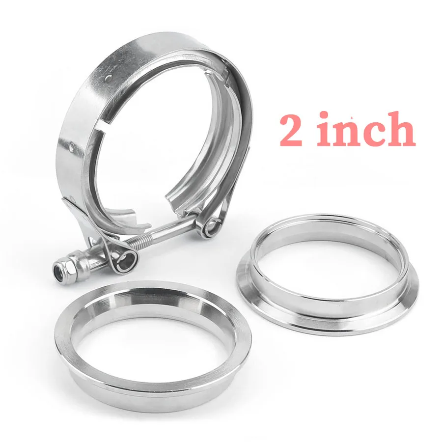 2" Inch V-Band Flange Clamp Stainless Steel Male Female Kit Exhaust Downpipe Turbo Flange
2" Inch V-Band Flange Clamp Stainless Steel Male Female Kit Exhaust Downpipe Turbo Flange
