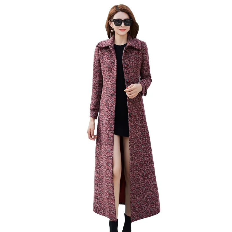Woolen coat female New Autumn Winter Large size Women Stylish clothes long Cashmere Outerwear Long sleeve elegant Women's coats
Woolen coat female New Autumn Winter Large size Women Stylish clothes long Cashmere Outerwear Long sleeve elegant Women's coats