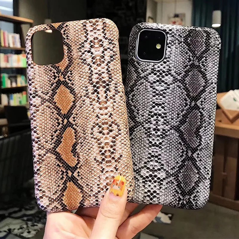 Чехол из змеиной кожи для iPhone11 11pro max X XS MAX чехол искусственной iPhone 6 6S 8 7 Plus