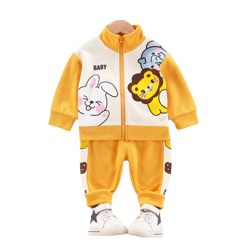 New Spring Baby Girls Fashion Clothes Autumn Toddler Casual Costume Children Boys Cartoon Jacket Pants 2Pcs/Sets Kids Sportswear
New Spring Baby Girls Fashion Clothes Autumn Toddler Casual Costume Children Boys Cartoon Jacket Pants 2Pcs/Sets Kids Sportswear