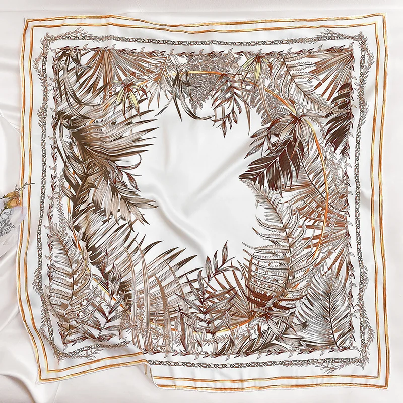 Designer Satin Head Scarf Female Silk Rolled Edge Scarf 90 Woman Neck scarves Foulard Luxe HIGH-END Headwrap
Designer Satin Head Scarf Female Silk Rolled Edge Scarf 90 Woman Neck scarves Foulard Luxe HIGH-END Headwrap