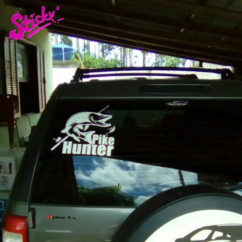 STICKY Pike Hunter Fishing Bite Car Sticker Decal Decor Motorcycle Off-road Laptop Trunk Guitar Vinyl Sticker
STICKY Pike Hunter Fishing Bite Car Sticker Decal Decor Motorcycle Off-road Laptop Trunk Guitar Vinyl Sticker
