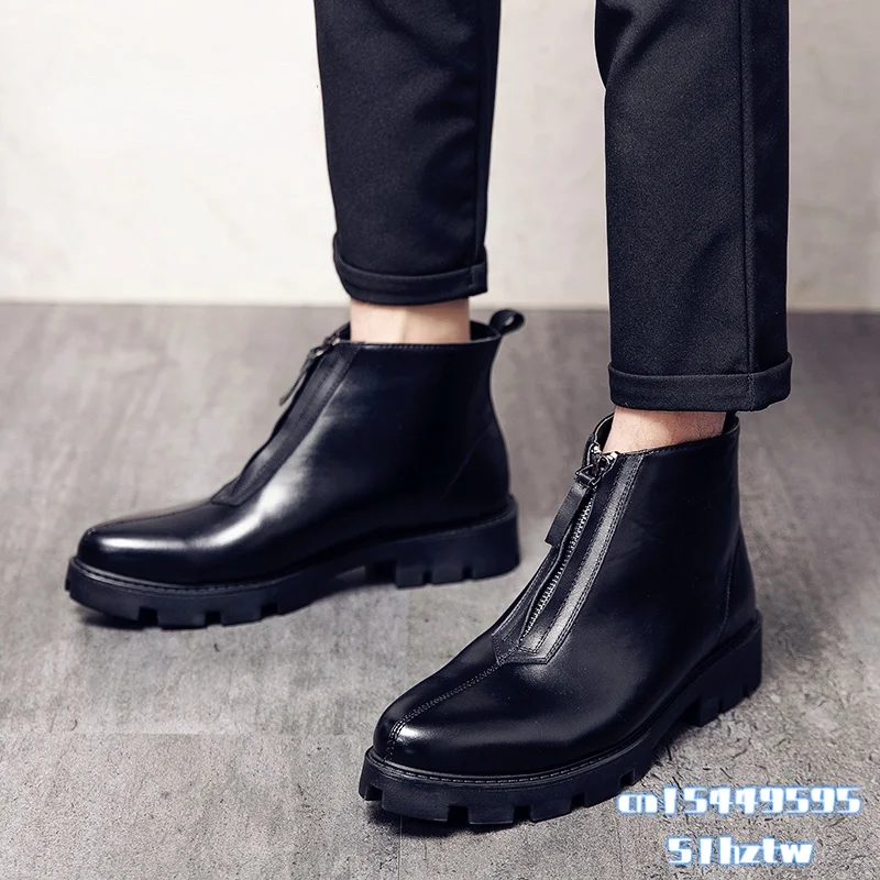 Simple Men Boots Leather Business Zipper Chelsea Men Boots British ZSAUAN High Top Platform Formal Shoes
Simple Men Boots Leather Business Zipper Chelsea Men Boots British ZSAUAN High Top Platform Formal Shoes