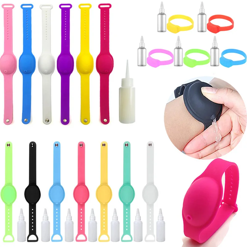 Hand Sanitizer Bracelet Wearable Hand Sanitizer Dispenser Pumps Spray Bottle Sanitizer Dispenser Bracelet with Bottle
Hand Sanitizer Bracelet Wearable Hand Sanitizer Dispenser Pumps Spray Bottle Sanitizer Dispenser Bracelet with Bottle