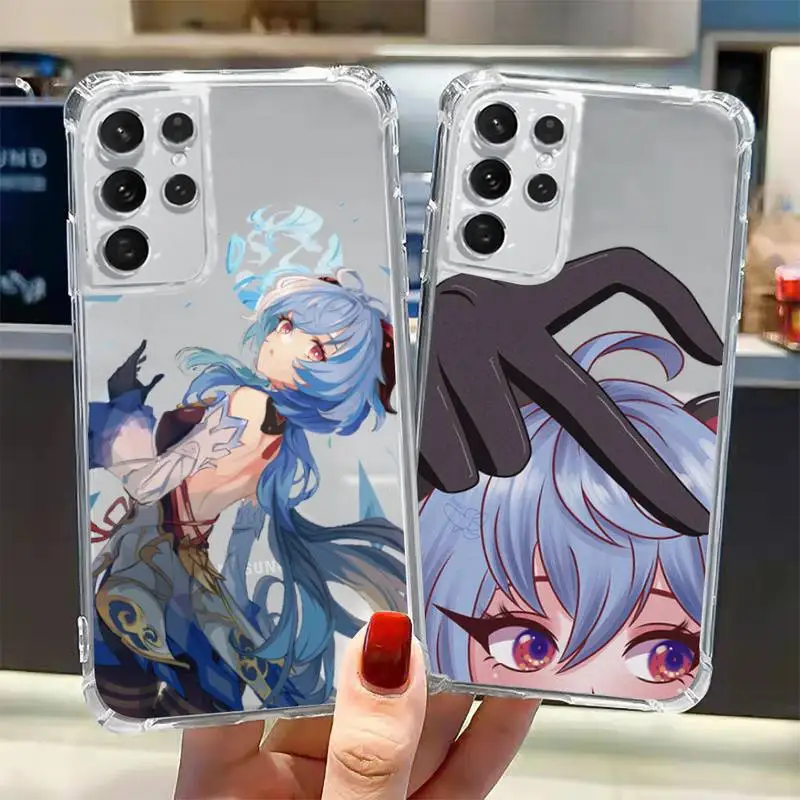 Genshin Impact GanYu Phone Case Transparent for Samsung A 10 21S 31 50 51 52 12 71 S note 10 20 21 fe plus ultra
Genshin Impact GanYu Phone Case Transparent for Samsung A 10 21S 31 50 51 52 12 71 S note 10 20 21 fe plus ultra
