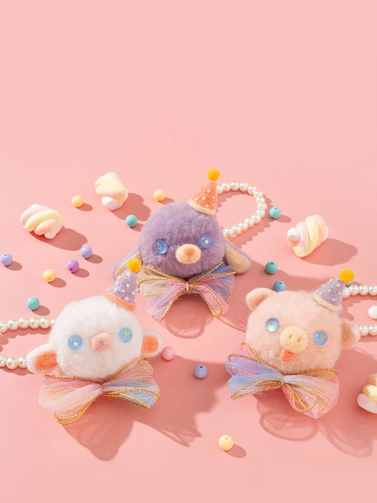 Non-Finished New Fashion Cute Animals Key Chain Wool Felt Craft DIY Package Handcraft Kit For Needle Material Pack
Non-Finished New Fashion Cute Animals Key Chain Wool Felt Craft DIY Package Handcraft Kit For Needle Material Pack