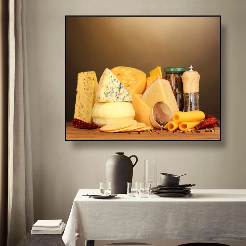 SPLSPL Kitchen Cheese Still Life Canvas Painting Calligraphy Posters Prints For Dining Room Wall Pictures Home Art Decor
SPLSPL Kitchen Cheese Still Life Canvas Painting Calligraphy Posters Prints For Dining Room Wall Pictures Home Art Decor