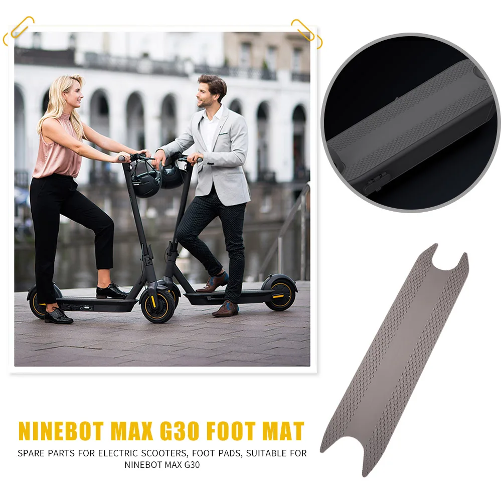Силиконовый ножной коврик для педали, портативный скутер, скейтборд, уличный скутер для Ninebot MAX G30, запчасти для электрического скутера 
Силиконовый ножной коврик для педали, портативный скутер, скейтборд, уличный скутер для Ninebot MAX G30, запчасти для электрического скутера