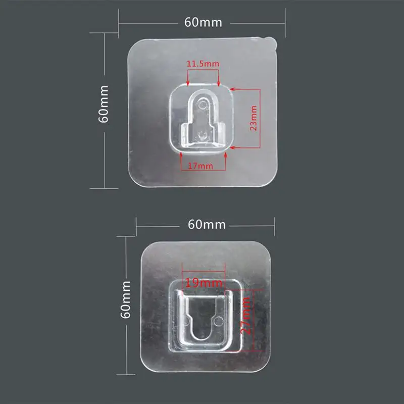 5/10Pairs Double-Sided Adhesive Wall Hooks Hanger Strong Transparent Hooks Suction Cup Sucker Wall Storage Holder For Kitchen
5/10Pairs Double-Sided Adhesive Wall Hooks Hanger Strong Transparent Hooks Suction Cup Sucker Wall Storage Holder For Kitchen
