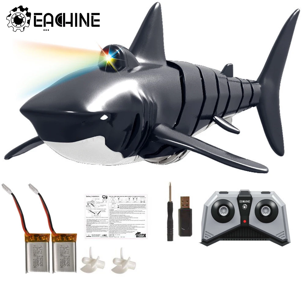 Модель EBT01 Eachine, с аккумуляторами 2/3 ГГц, 4 канала, электрическая Акула, радиоуправляемая лодка, автомобили, водонепроницаемая модель для басс...
Модель EBT01 Eachine, с аккумуляторами 2/3 ГГц, 4 канала, электрическая Акула, радиоуправляемая лодка, автомобили, водонепроницаемая модель для басс...