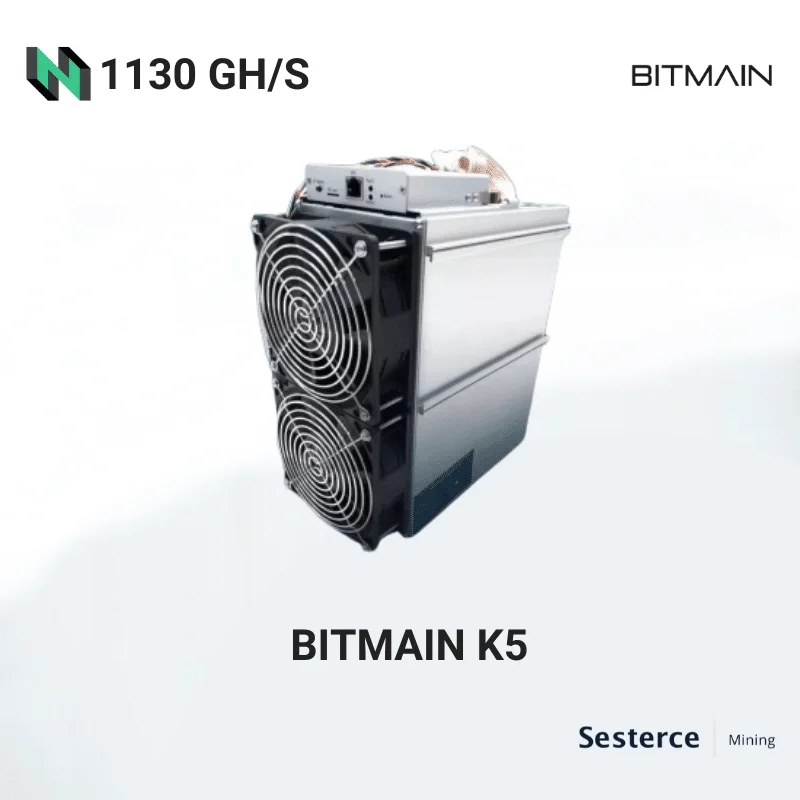 Используйте CKB miner Antminer K5 (1130Gh) с алгоритмом Eaglesong для майнинга Bitmain с максимальной частотой гашиша 1.13th/s для блока питания
Используйте CKB miner Antminer K5 (1130Gh) с алгоритмом Eaglesong для майнинга Bitmain с максимальной частотой гашиша 1.13th/s для блока питания