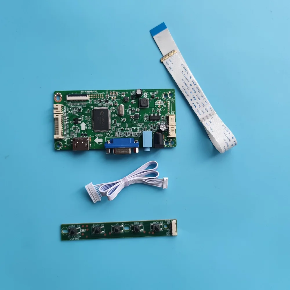 Совместимый с HDMI контроллер плата монитора VGA светодиодный EDP 1366X768 15 6 "