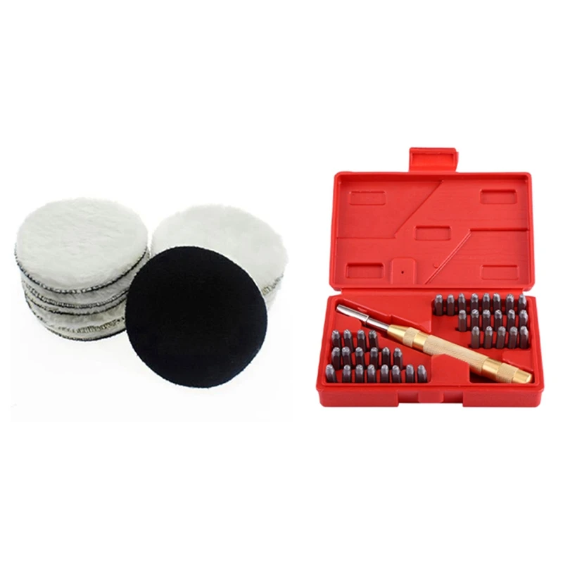 1 Set Automatic Letter Number Stamping Metal Punch Stamp Tools Kit & 10 Pcs 125 Mm Car Polishing Pad
1 Set Automatic Letter Number Stamping Metal Punch Stamp Tools Kit & 10 Pcs 125 Mm Car Polishing Pad