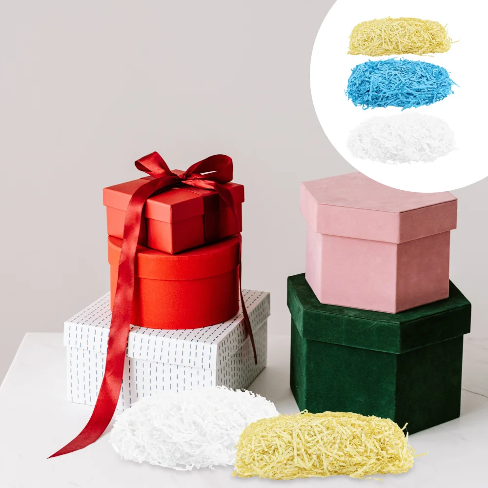3 Packs Wrinkled Wavy Gift Box Paper Filler Beautiful Decorative Shredded Paper
3 Packs Wrinkled Wavy Gift Box Paper Filler Beautiful Decorative Shredded Paper