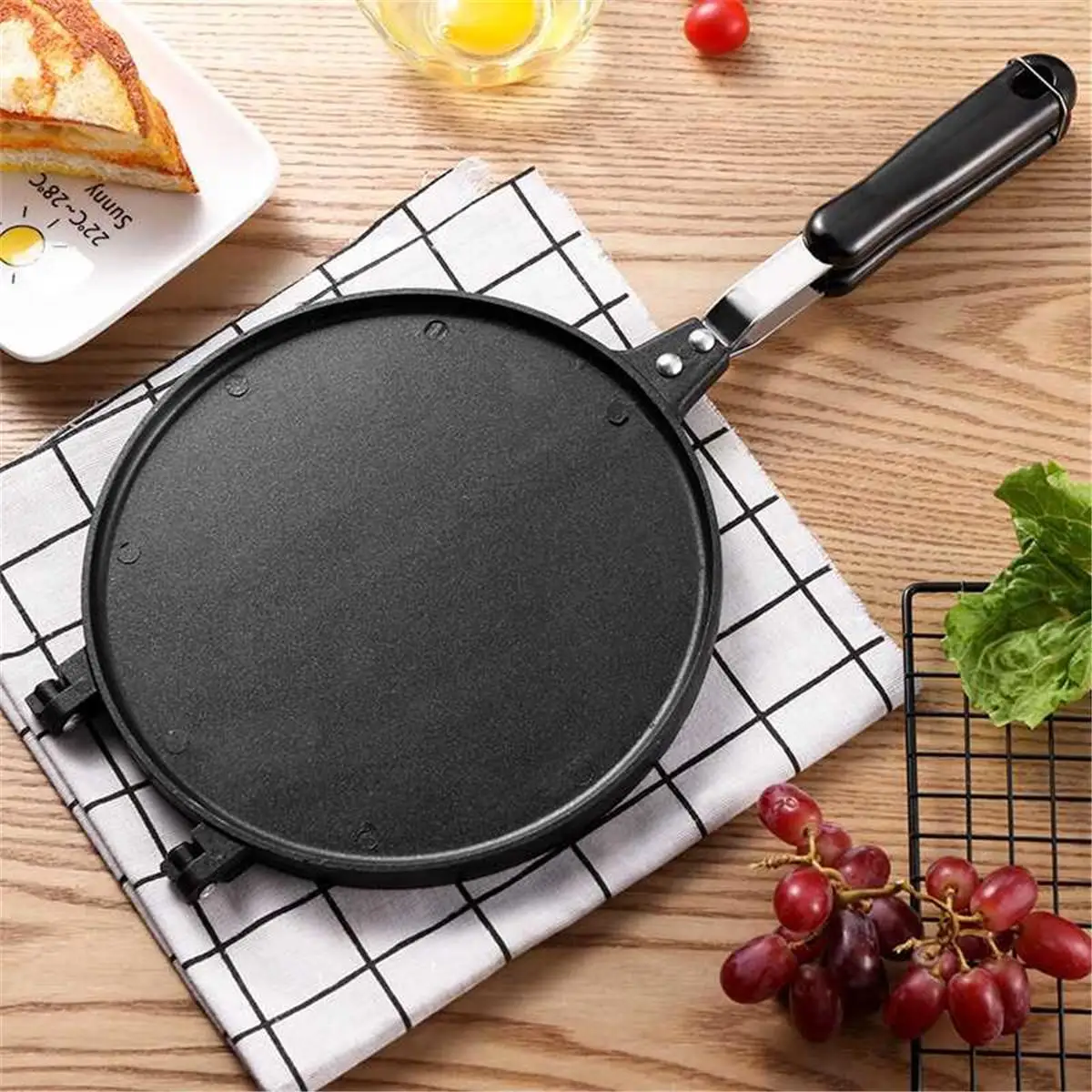Антипригарная бытовая машина для выпечки вафель, кухонная вафельница, форма для кастрюль, пресс-пластина, вафельница, инструмент для выпечк...
Антипригарная бытовая машина для выпечки вафель, кухонная вафельница, форма для кастрюль, пресс-пластина, вафельница, инструмент для выпечк...