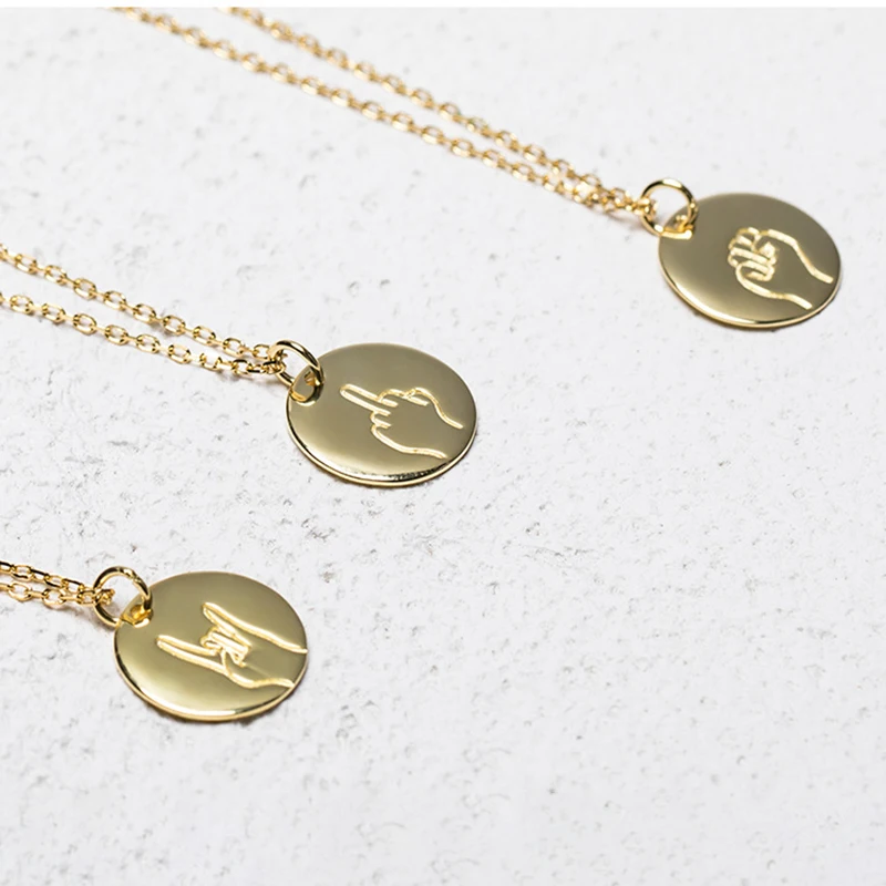 AIDE Necklace For Women 2020 Silver 925 Jewelry Hip Hop Gesture Necklace Charms Chains Fine Jewelry Choker Bijoux Femme #12.1
AIDE Necklace For Women 2020 Silver 925 Jewelry Hip Hop Gesture Necklace Charms Chains Fine Jewelry Choker Bijoux Femme #12.1