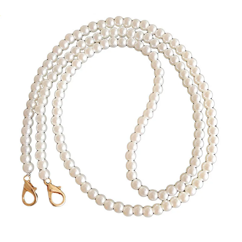 NEW Pearl strap for bags handbag accessories belt brand Handles cute bead chain tote women parts gold clasp Bead chain
NEW Pearl strap for bags handbag accessories belt brand Handles cute bead chain tote women parts gold clasp Bead chain