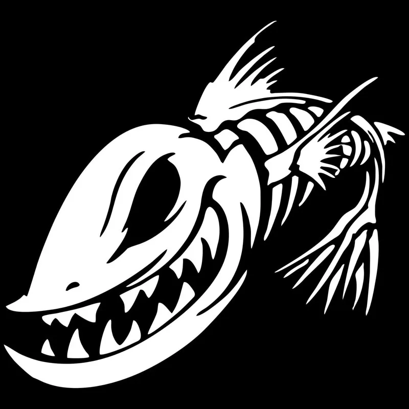 Car Sticker Fish Skull Fishing Monster Window PVC Decal Sticker Funny Motorbike Sticker 15.2*13.9 Cm
Car Sticker Fish Skull Fishing Monster Window PVC Decal Sticker Funny Motorbike Sticker 15.2*13.9 Cm
