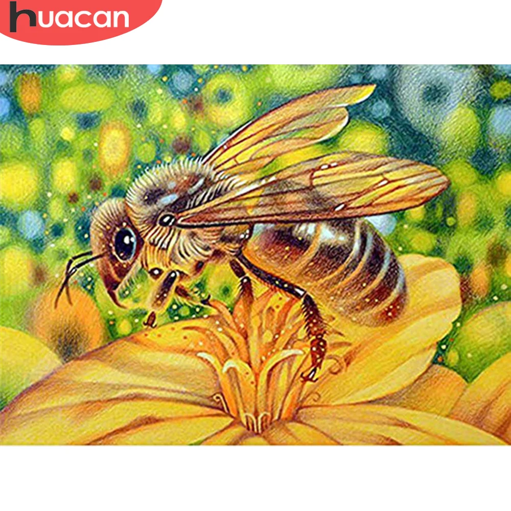 HUACAN 5D DIY Алмазная картина пчела полная дрель квадратная Алмазная вышивка животное мозаика цветок рукоделие Искусство украшение дома
HUACAN 5D DIY Алмазная картина пчела полная дрель квадратная Алмазная вышивка животное мозаика цветок рукоделие Искусство украшение дома