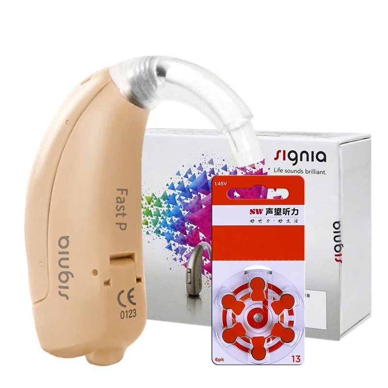 Siemens Signia Hearing Aid Aids Fast P Vibe P4 High Power Digital Noise Reduction BTE Sound Amplifiers w Rechargeable Batteries
Siemens Signia Hearing Aid Aids Fast P Vibe P4 High Power Digital Noise Reduction BTE Sound Amplifiers w Rechargeable Batteries