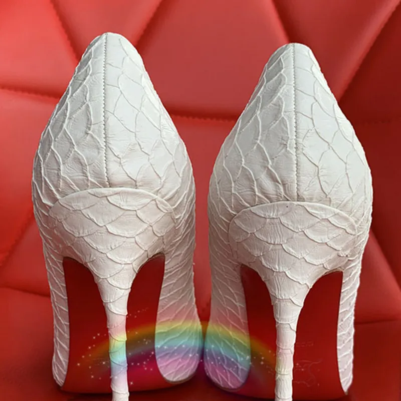 Summer Sandals Snake Heels Red Bottom Pumps Rhinestions Genuine Leather Fashion Women Sexy Stilettos Night Club Summer Shoe
Summer Sandals Snake Heels Red Bottom Pumps Rhinestions Genuine Leather Fashion Women Sexy Stilettos Night Club Summer Shoe